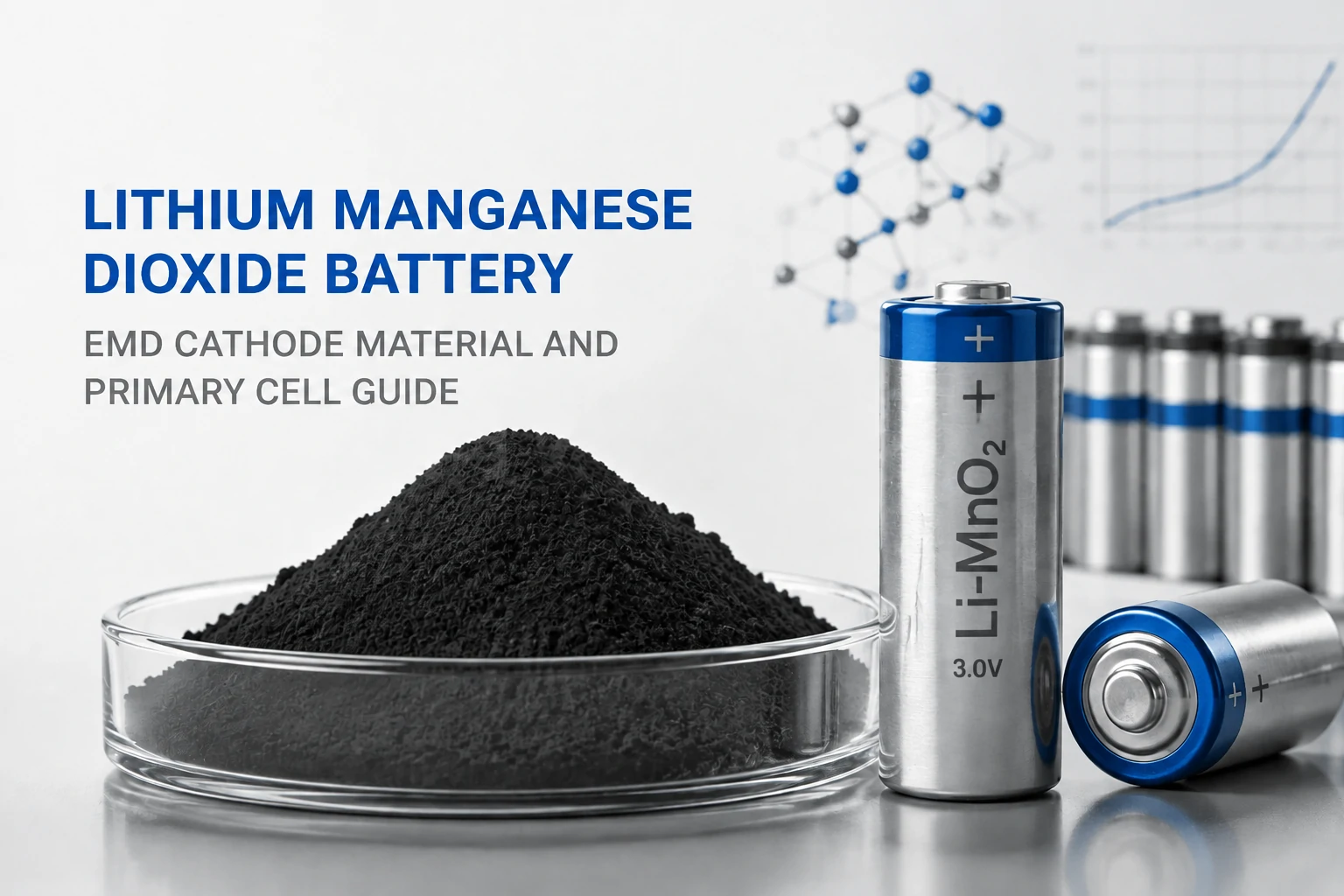 Was ist eine Lithium-Mangandioxid-Batterie? EMD-Kathodenmaterial und Primärzellenführung
