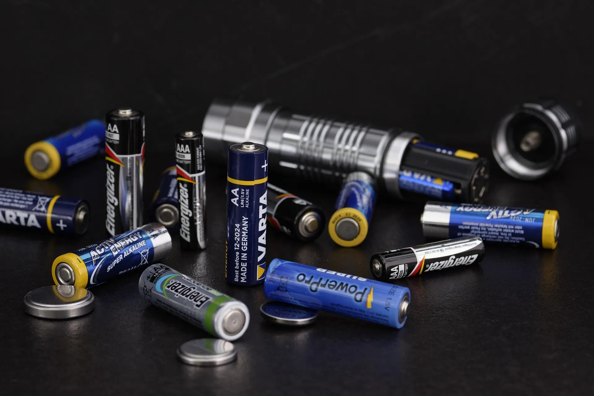 Elektrolytisches Mangandioxid EMD arbeitet in einer Batterie
