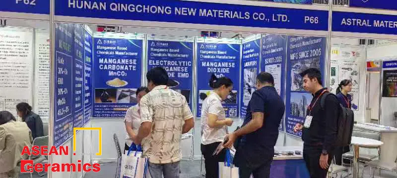 Ausstellungszeit von QingChong auf der ASEAN CERAMICS 2024 in Vietnam